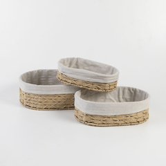 Set bandejas yute X3 - Green Bazar