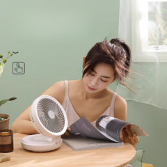 Ventilador portatil con USB y control remoto - comprar online