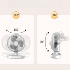 Ventilador portatil con USB y control remoto - Green Bazar