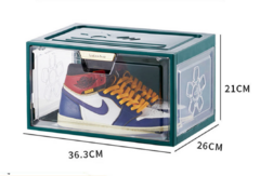 Caja de guardado de zapatos en internet
