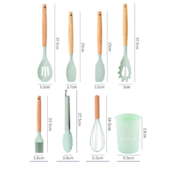 Set x 12 utensilios de cocina - Green Bazar