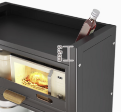 Estante de alacena con puerta - comprar online