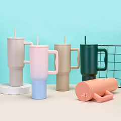 Vaso térmico 1.1 Lts + pajita