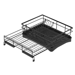 Seca platos extensible