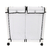 Cesto X2 Ropa sucia Blanco - comprar online