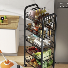 Imagen de Carrito 5 niveles con ruedas 105 X 44 CM