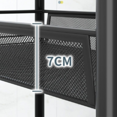 Carrito 5 niveles con ruedas 105 X 44 CM - tienda online