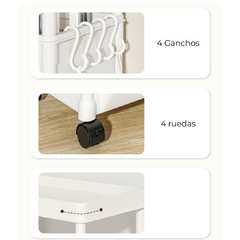 Carrito 5 niveles con ruedas - tienda online