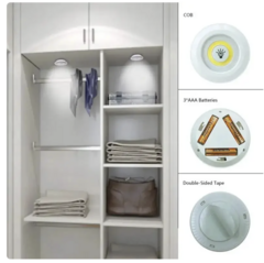 Set De 3 Luces Led Con Control Remoto - Green Bazar