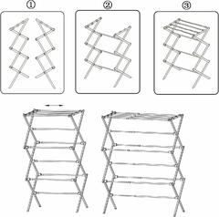 Imagen de Tender 3 niveles extensible