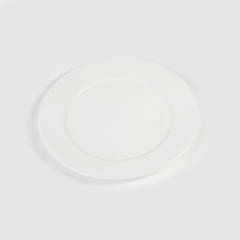 Set X6 de platos porcelana blanca 27 cm en internet