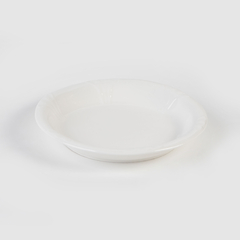 Set de platos porcelana blanca X6 - tienda online