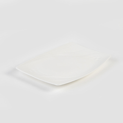 Bandeja porcelana blanca 31 cm - tienda online