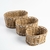 Set X3 bandejas de yute mimbre - tienda online