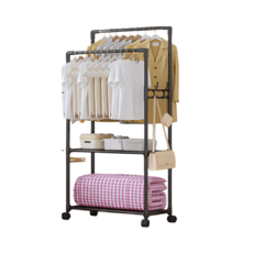 Perchero doble 2 estantes - tienda online