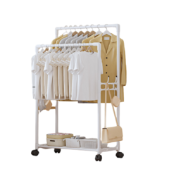 Perchero doble 1 estante - comprar online