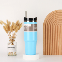 Vaso térmico 890 ml + pajita - comprar online