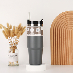 Vaso térmico 890 ml + pajita en internet