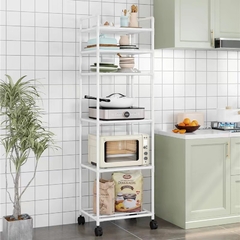Carrito organizador de cocina con estantes en internet