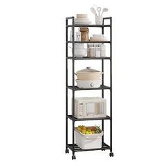 Carrito organizador de cocina con estantes - comprar online