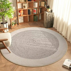 Alfombra redonda de yute 120 cm en internet