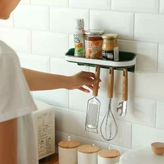 Estante de pared con autodhesivo