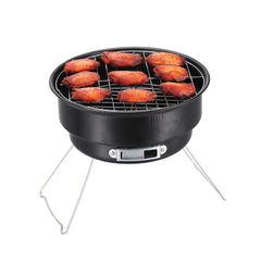Parrilla portatil redonda