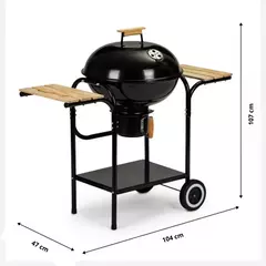 Parrilla de pie 107 cm