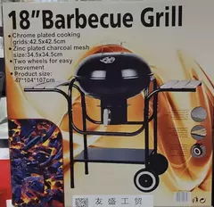 Parrilla de pie 107 cm - comprar online
