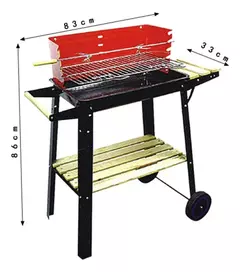 Parrilla de pie 86 cm en internet