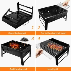 Parrilla portatil 35 cm - tienda online