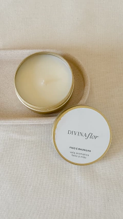VELA FIGO & BAUNILHA LATA - Divina Flor