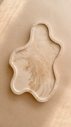 BANDEJA SATURNO MARMORIZADA - comprar online