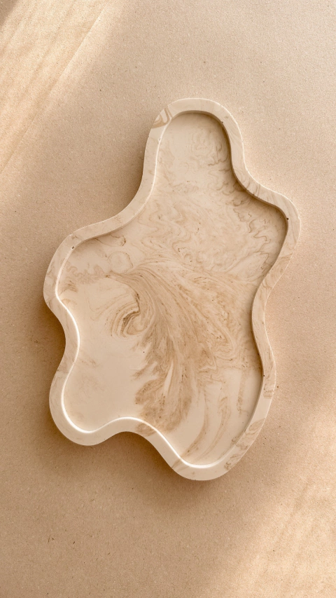 BANDEJA SATURNO MARMORIZADA - comprar online