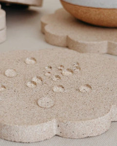 PORTA COPO FLOR AREIA - loja online