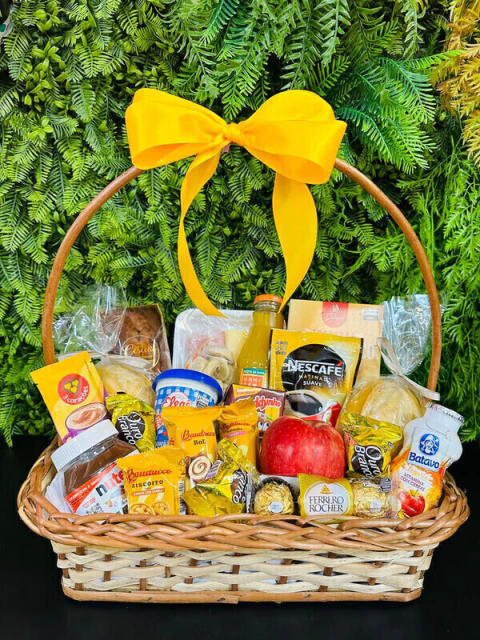 CESTA CAFÉ DA MANHÃ GOURMET