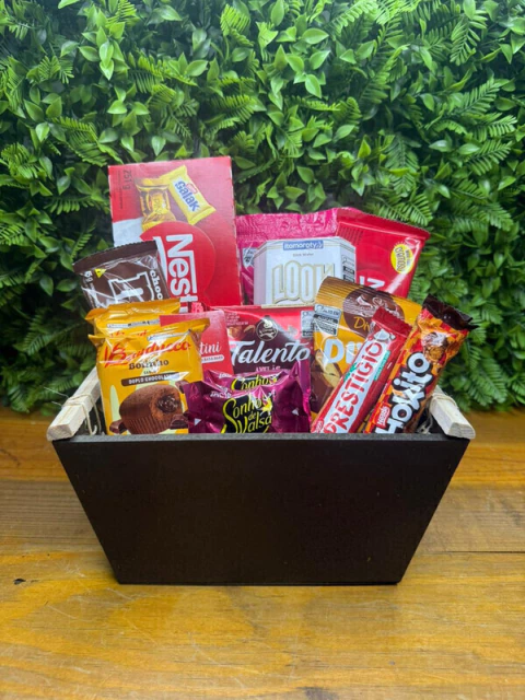 Cesta Chocolate & Magia