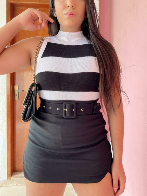 Blusa Modal Listrada