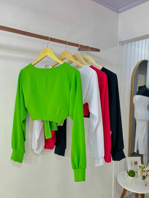 Cropped Cristal c/ Bojo