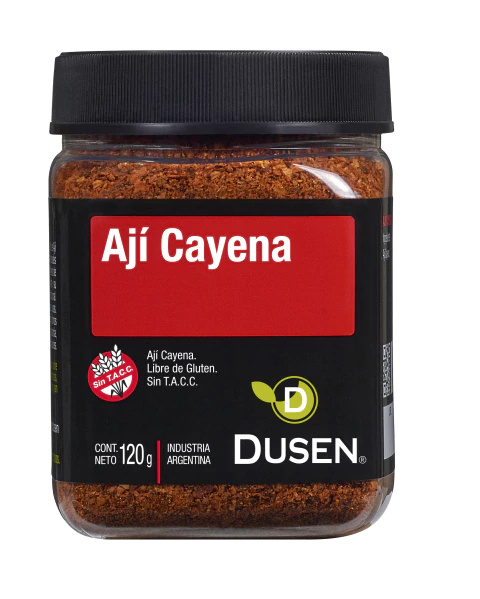 Ají Cayena - Sin TACC - Pote de 120gr - comprar online