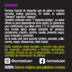 Baharat (Siete Especias Árabes) - Sin TACC - Pote de 120gr - comprar online