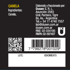 Canela (Variedad Cassia)- Sin TACC - Pote de 100gr en internet
