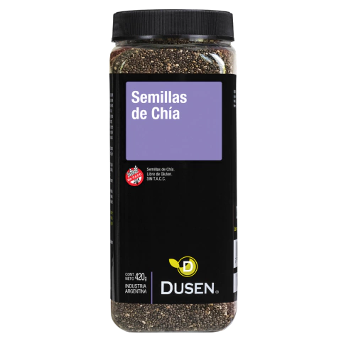 Semillas de Chía - Sin TACC - Pote de 420gr - comprar online