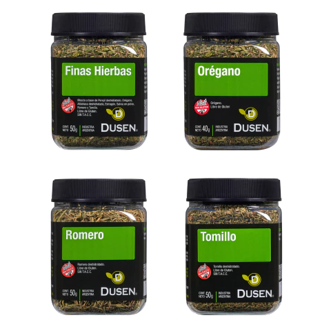 Línea Aromáticas Completa - 4 potes - comprar online