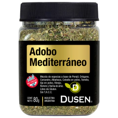 Adobo Mediterráneo - Sin TACC - Pote de 80gr