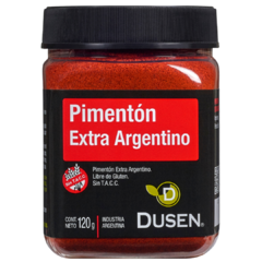 Pimentón Extra Argentino - Sin TACC - Pote de 120gr