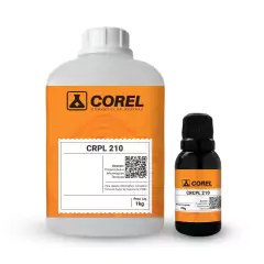 Kit Resina Poliéster de Laminação CRPL 210 de Alta Viscosidade e Média Espessura da Corel Resinas

