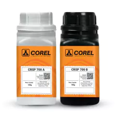 Kit Borracha Silicone de Platina CRSP 700, da Corel Resinas