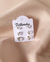 Brincos Trio Zircônia Transparente Banhado Prata925 - comprar online