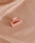 Piranha Acetato Quadrada Rosa Claro - 4cm